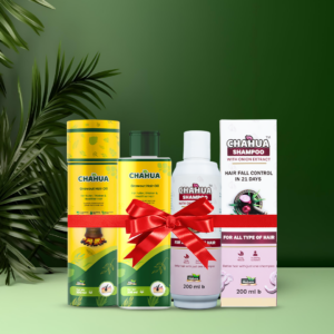 চাহুয়া হেয়ার অয়েল + চাহুয়া শ্যাম্পু (কম্বো)